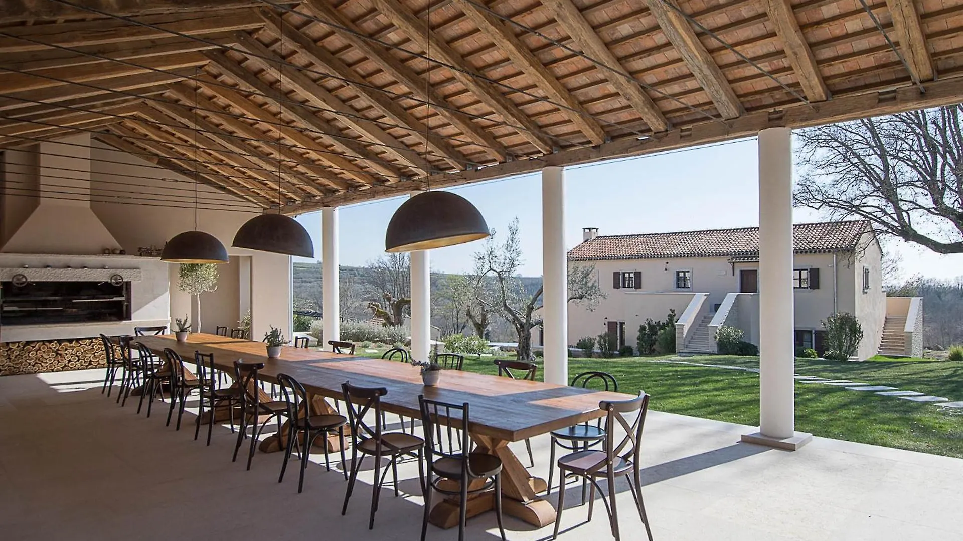 Villa Tranquil Istria Estate Palazio Clai Winery 8 Bedrooms Spa Heated Pool Groznjan